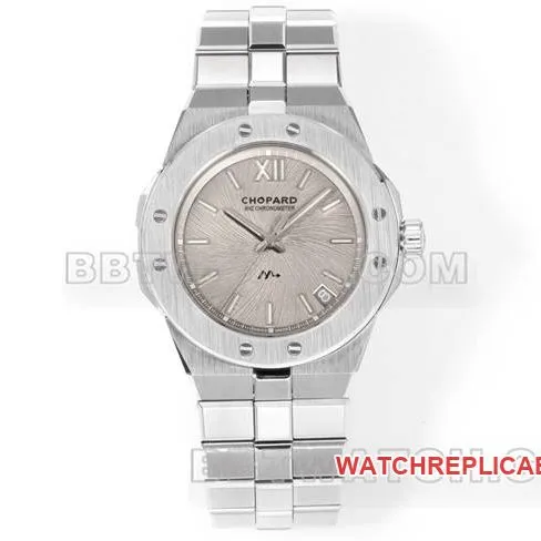 watch GH factory Chopard snow mountain proud wing light gray plate 41mmbraceletlive photos