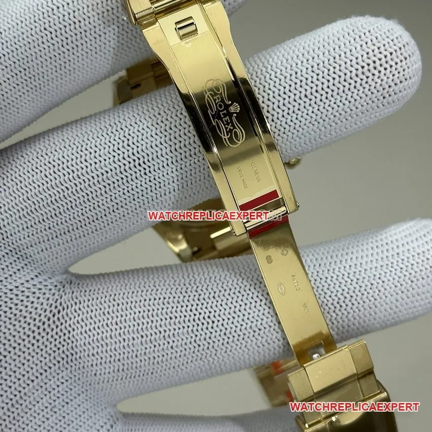 Clean FactoryRolexDaytonatop-tier gold plate all gold steel bracelet model 126508clasplive photos