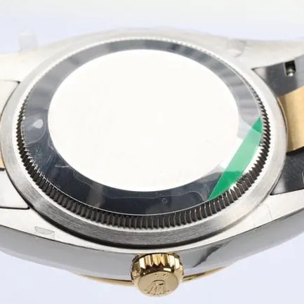 EW Factorytop-tier watch Rolex men's gold disc gold belt Oyster Datejust36 series mechanical watch back cover picture