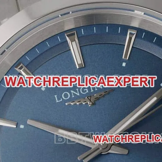 AF FactoryLongines Concas 1:1super cloneblue dial rubber model L3.830.4.92.9side live photo