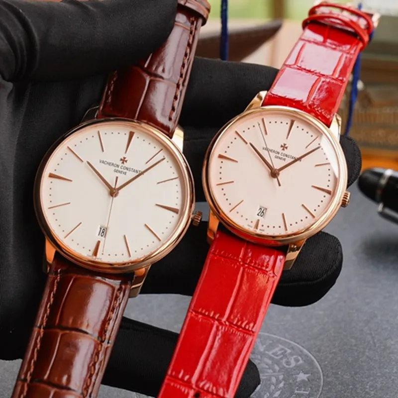 Vacheron Constantin Patrimony series couple's watch front view