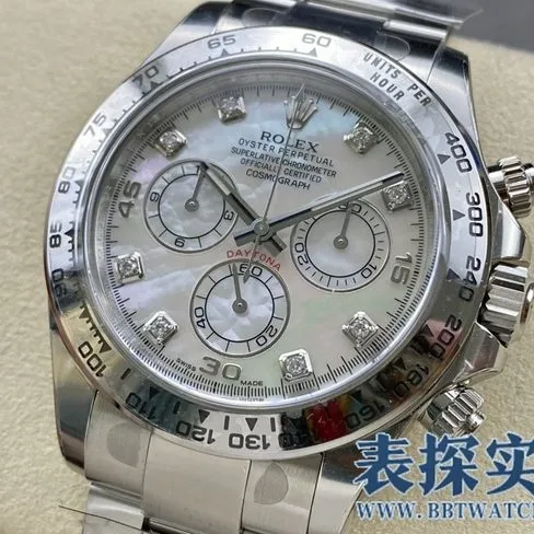 Factory C Rolex moissanite real mica dialDaytonatop-tier _price_picture_how about the quality bottom cover