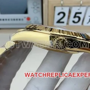 top-tier watch VS FactoryRolexDay-Date gold plate steel braceletbraceletlive photos