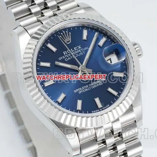 ARF FactoryRolex log top-tier 1:1super cloneblue dial31mm five grid link 278274side live photo