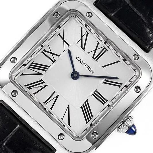 Cartier high-quality watch Cartier Santos SANTOS-DUMONT series WSSA0022 couple watch back cover picture