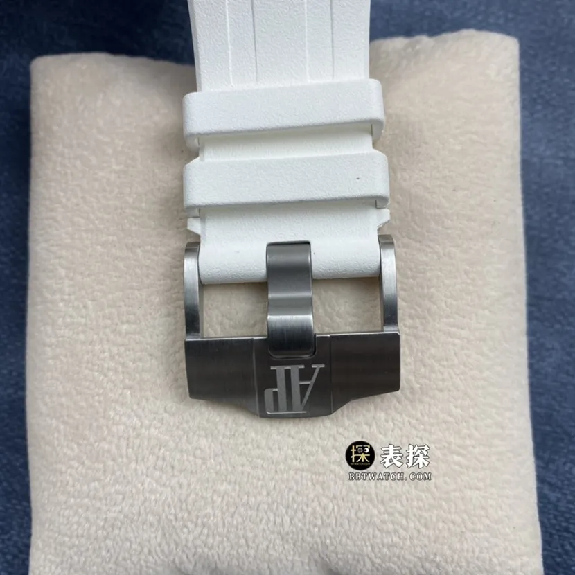 JF factory Audemars PiguetRoyal Oak offshore 26400super watch men's white panda dial chronograph rubber model pictures and prices clasplive photos
