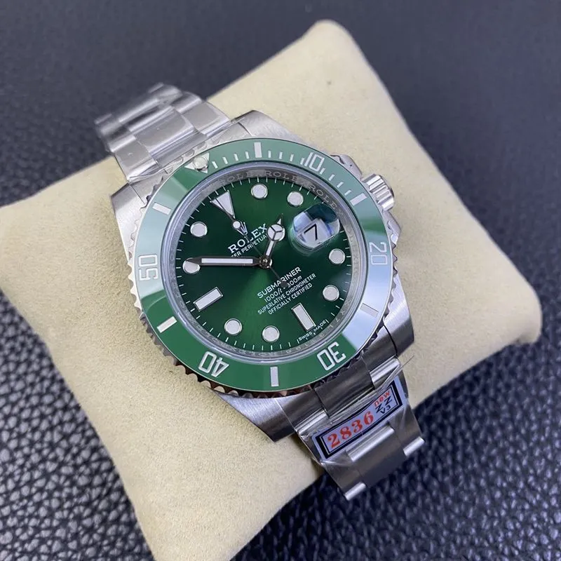 Rolex Starbucks Submariner V3 Edition watch side view