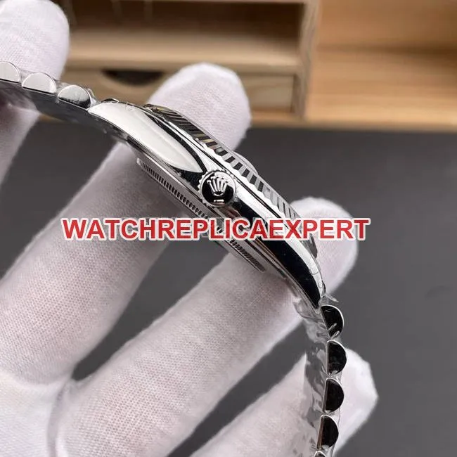 Watch VS Factory Log Rolexwhite dial3235 mechanical 41mmbraceletlive photos