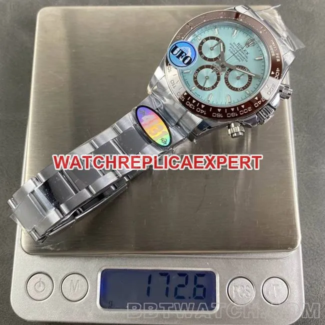 collectible watch UFO factory DaytonaRolex Ice Landi 4131 mechanical braceletlive photos