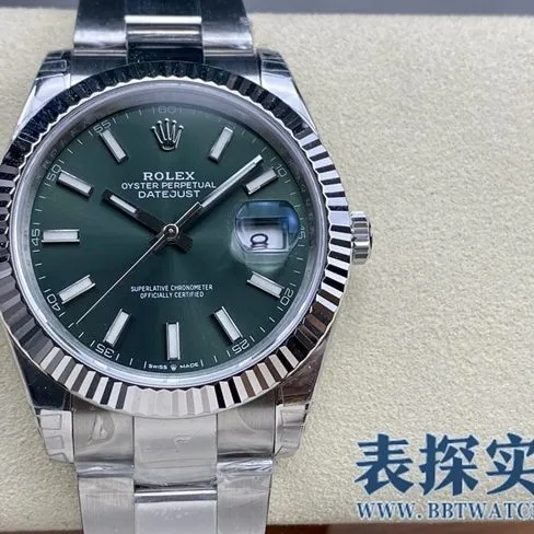 VStop-tiersuper cloneRolex log 41MM watch_How much does it cost_Pictures_How is the workmanship Side view