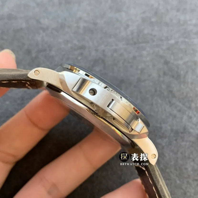 TTF factory Panerai Lumino PAM01314super watch men's white dialleather strap model pictures and prices front live photo
