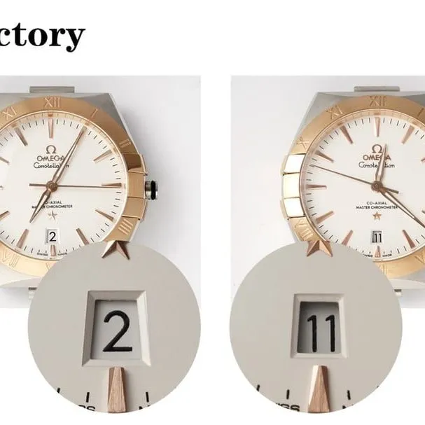 ASW factory Omegatop-tier watch Constellation silver white dial131.20.39 real and fake comparison evaluation appearance live photos