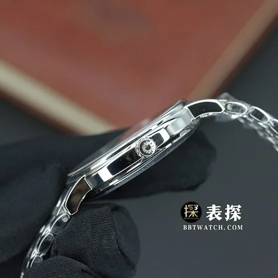 KY factory Longines magnificent top-tier watch men's blue dialsteel bracelet pictures and prices clasplive photos