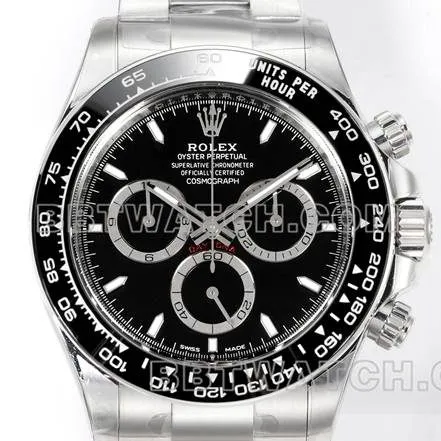 watch JF factory Rolex Daytonablack dial4131 mechanical 40mm braceletlive photos