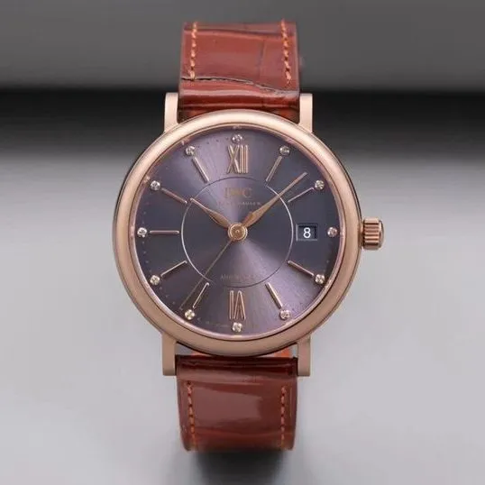 IWC watch masterpiece women's model Portofino top-tierladies' watchclasp picture