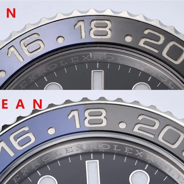 Rolex Ceiling,GMT II collectible watches,Front Comparison Picture