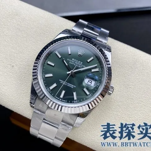 VStop-tiersuper cloneRolex log 41MM watch_How much does it cost_Pictures_How is the workmanship Side view