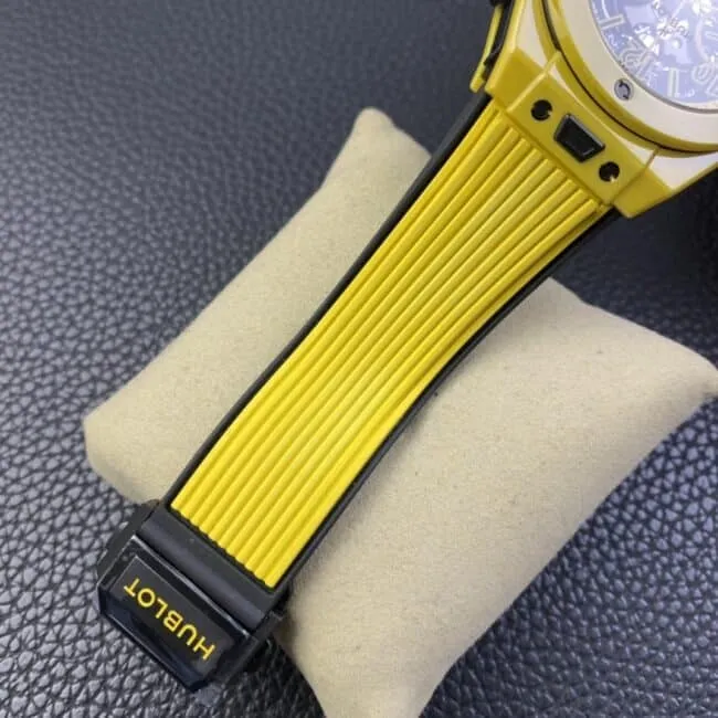 Dachang high-quality ZF Hublot watch Big Bang series color ceramic watch front view