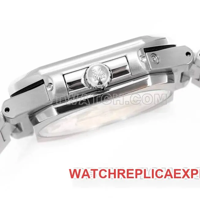 Patek Philippe watch 3k factory 45mmblue dial240psmovementsteel bracelet model 5822side live photo