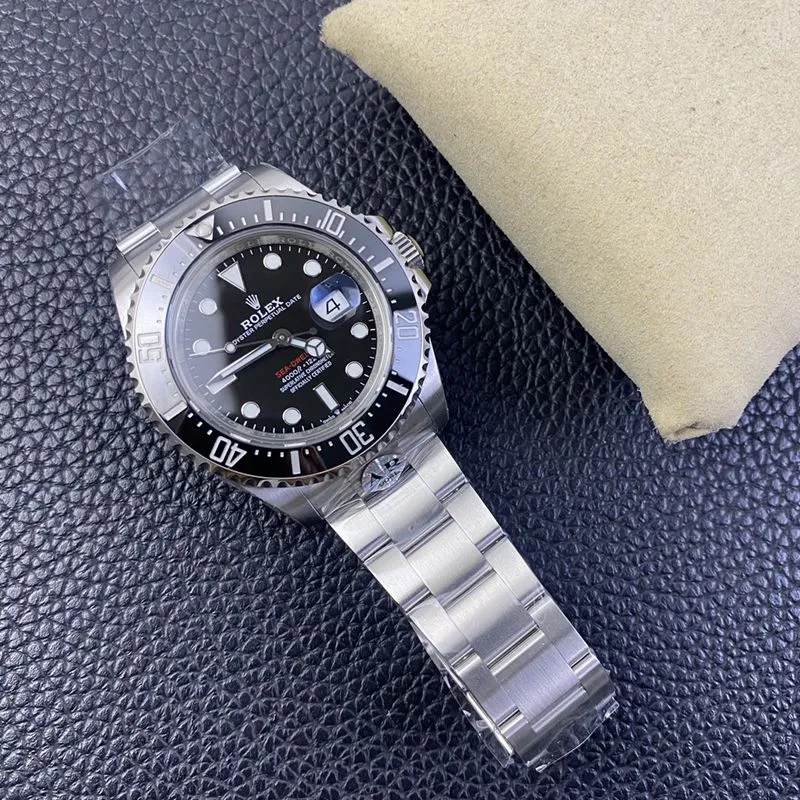 Rolextop-tiersuper watch single red sea-dweller series men's mechanical watch back cover picture