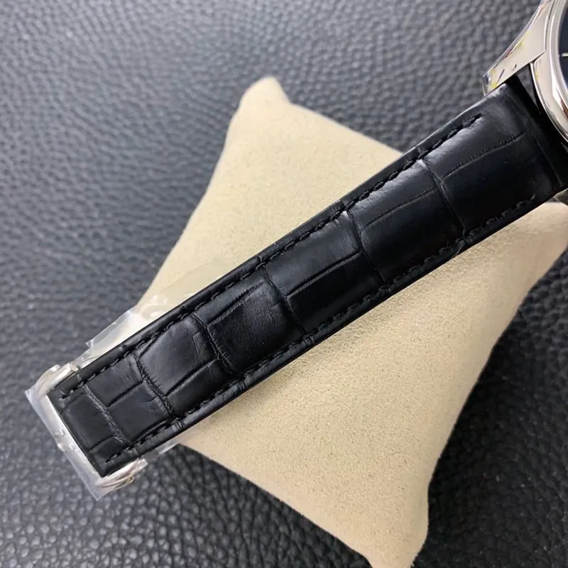 Omegareplica watch vs factory De Ville series 8500movement crocodile leather high quality front view