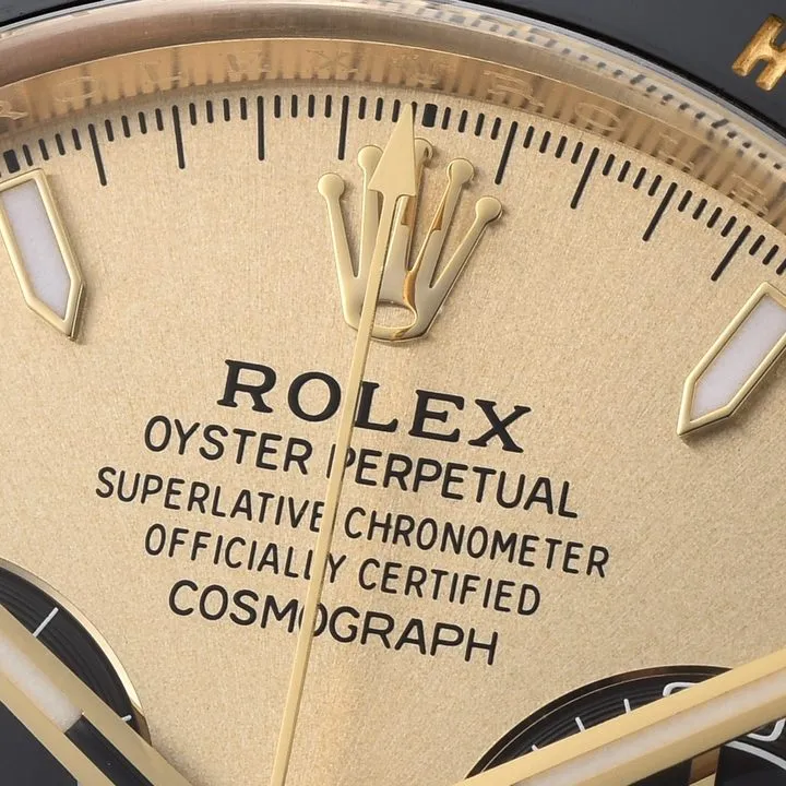 Factory C Shawn Yue Rolex Jindi 1:1top-tier watch 4131movementm126518ln-0010clasp details