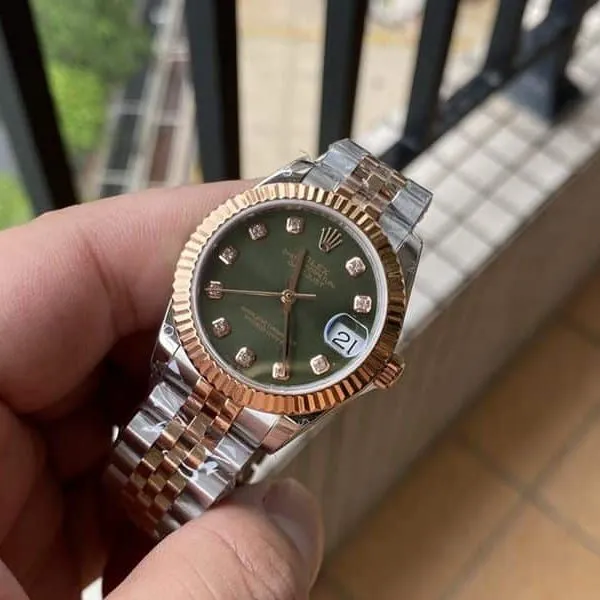 Rolex high-quality watch women's log watch side view