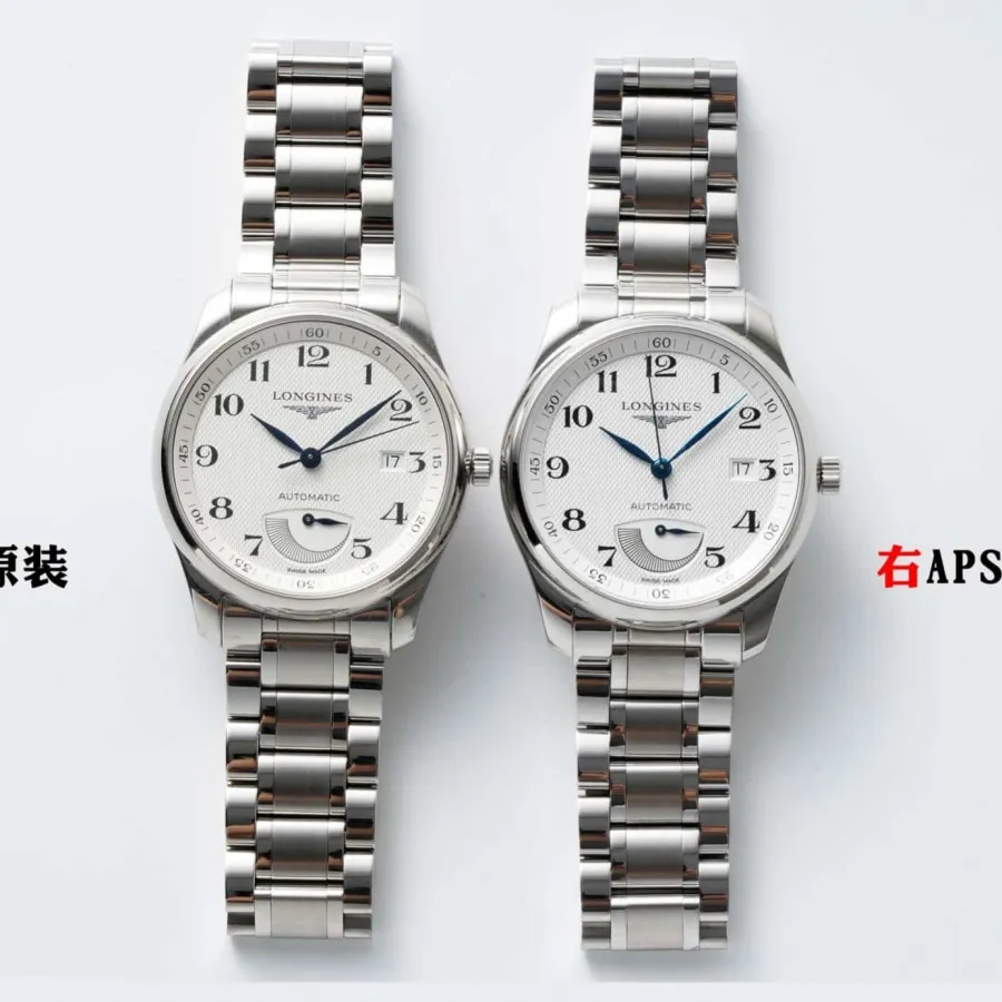 APS factory Longinestop-tier watch famous craftsman big mouth L2.908.4.78.6 real and fake comparison evaluation appearance live photos