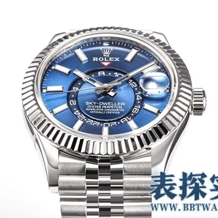 Rolex blue dial skywalker high-quality watch_price_style picture_quality clasp