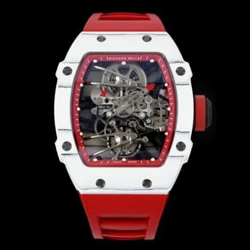 Top-tier Richard Mille new sports tourbillon men's watch, side view