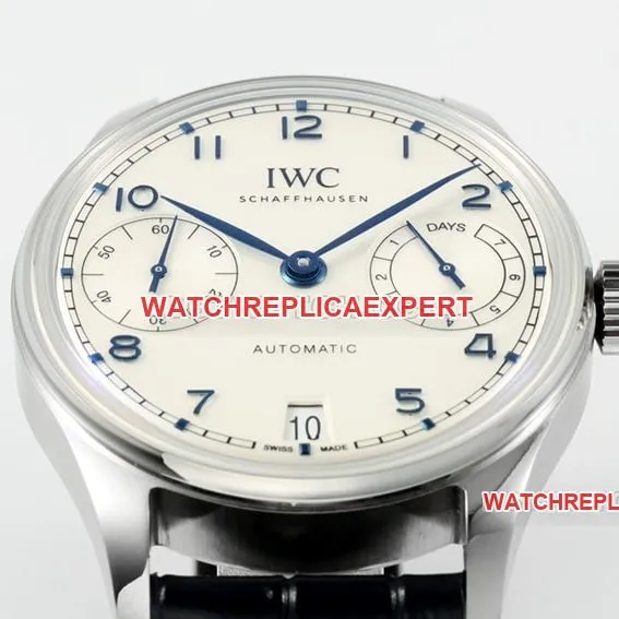 APSIWC watch Portugal super clone2024 new silver white dialIW501702side live photo