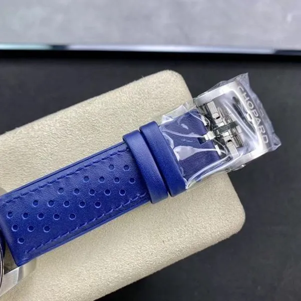 Chopard Top Watch MilleMiglia Series Blue Dial Sport Men's Mechanical Wristwatch Caseback