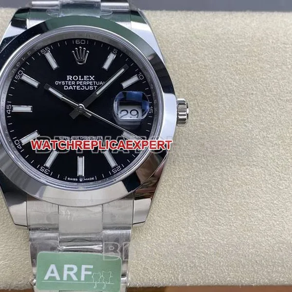 Rolextop-tier watch ARF Factory log 41mm aperture black dial3235steel bracelet model braceletlive photos