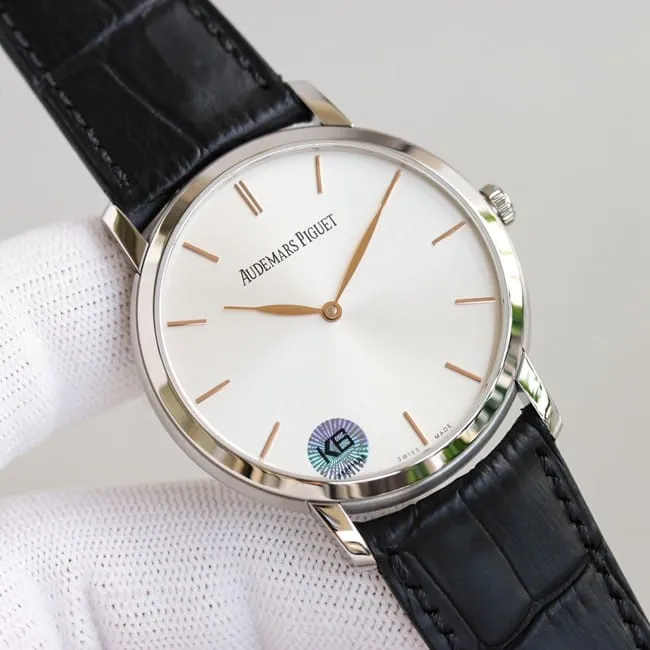 top-tier replicaAudemars PiguetJULES AUDEMARS series silver steel case front view