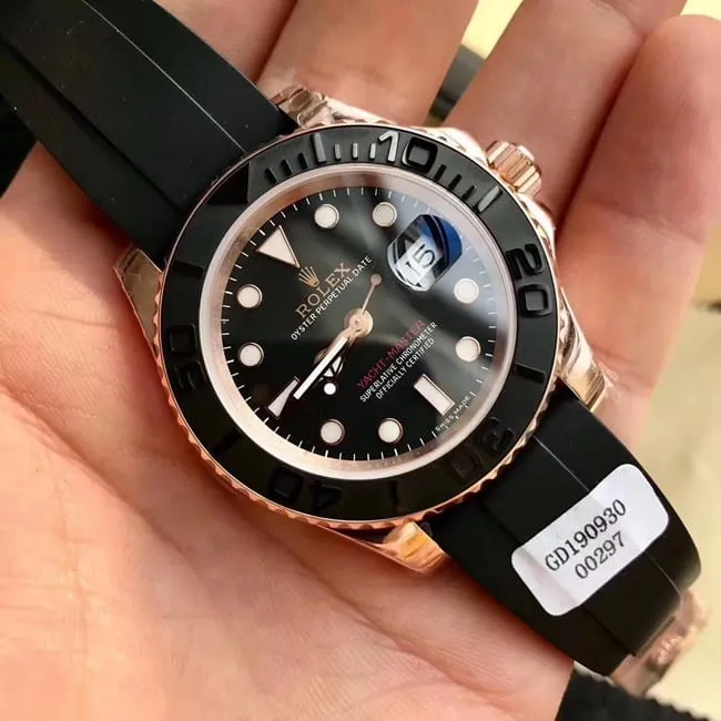 top-tier real gold replicaRolex yacht-master series 40MM18Krose gold
