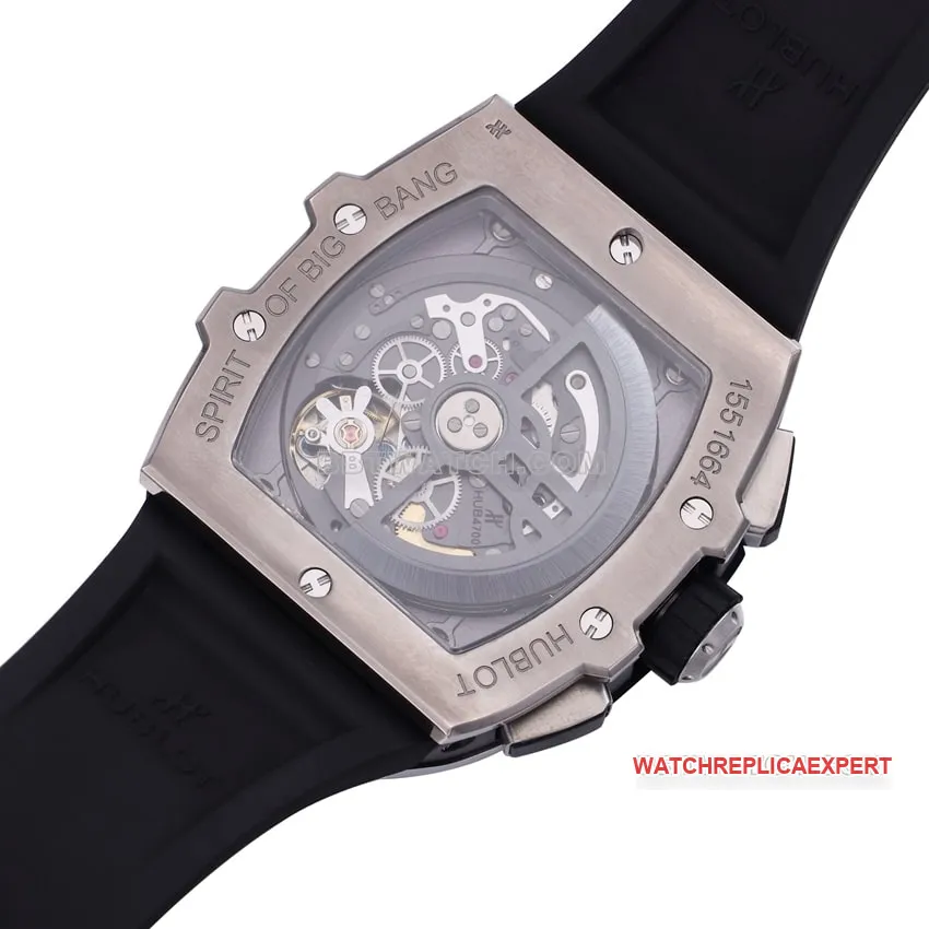 BBF factory Hublot1:1top-tier blue hollow plate 642.NL.7170.RXfront live photo