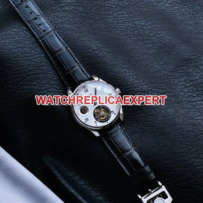 watch TUR factory IWC Portugal white dialtourbillonside live photo