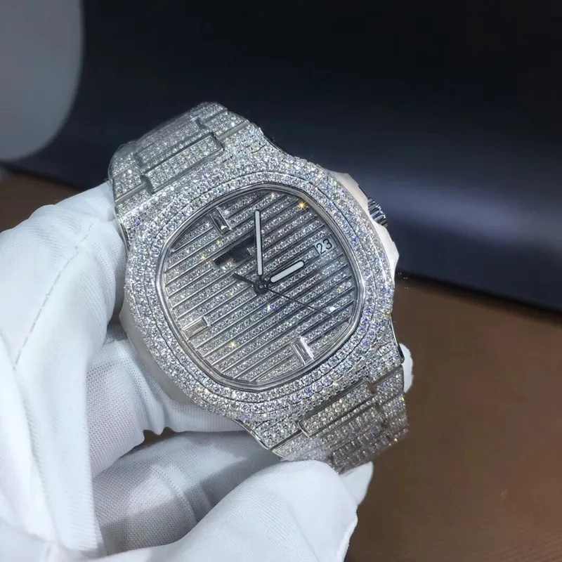 Patek Philippe Nautilus Full Diamond