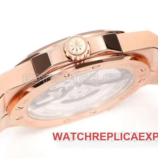 top-tier watch ChopardGH factory snow mountain proud wing green dial41mmrose gold steel braceletfront live photo