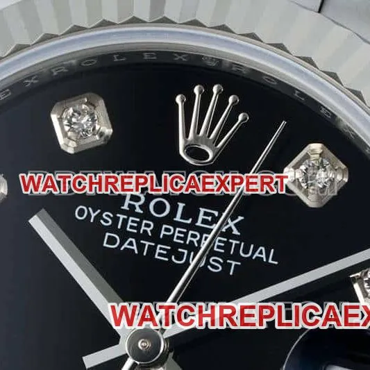 ARF FactoryRolex log 1:1top-tier replicablack dial31mm five grid link278274side live photo