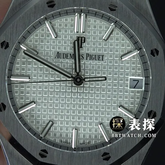 ZF factory Audemars Piguet Royal Oak 15500V2 top collectible watches men's white disk steel strap models pictures and prices strap real picture