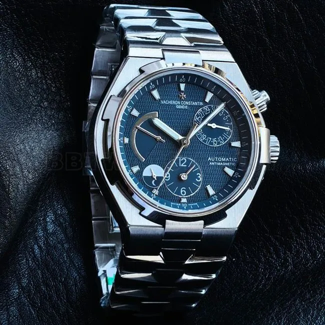 watch KR factory Vacheron Constantin across the world blue dial47450front live photo