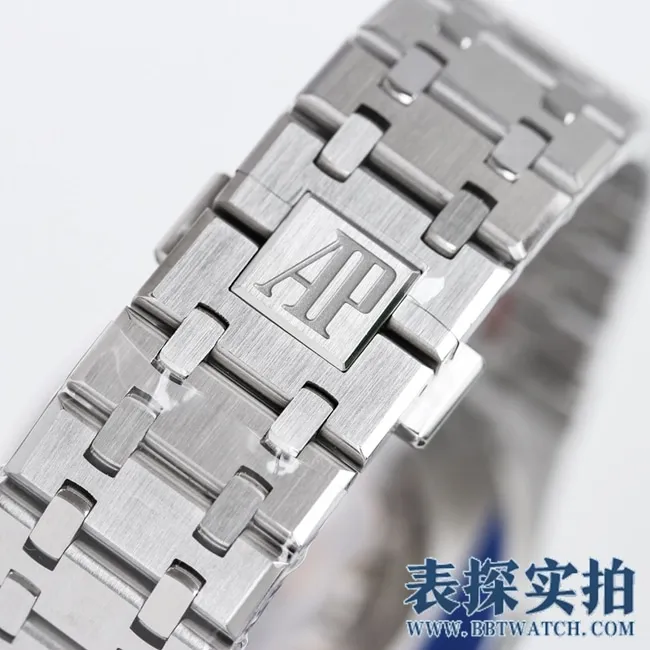 OR factory new product Audemars PiguetRoyal Oakblack dial factory high-quality replicaAp15400st watch side