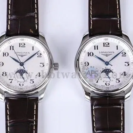 APS factory Longinestop-tier watch master series L2.909.4.78.3moon phase comparison Genuine evaluation braceletclasp comparison chart