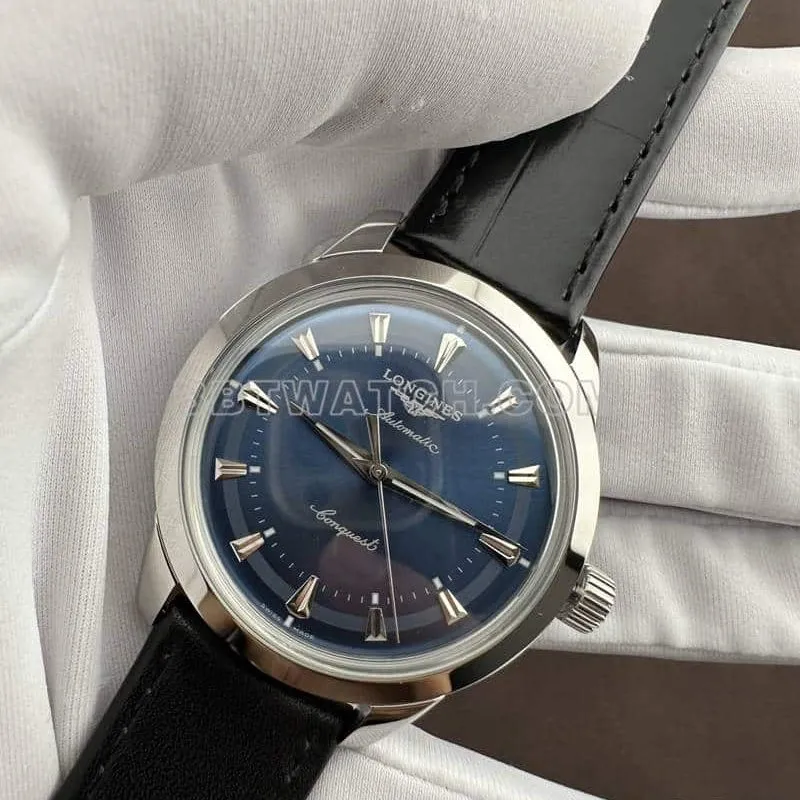 AF FactoryLongines Concast stop-tier 1:1high-quality replicablue dialleather strap style clasplive photos