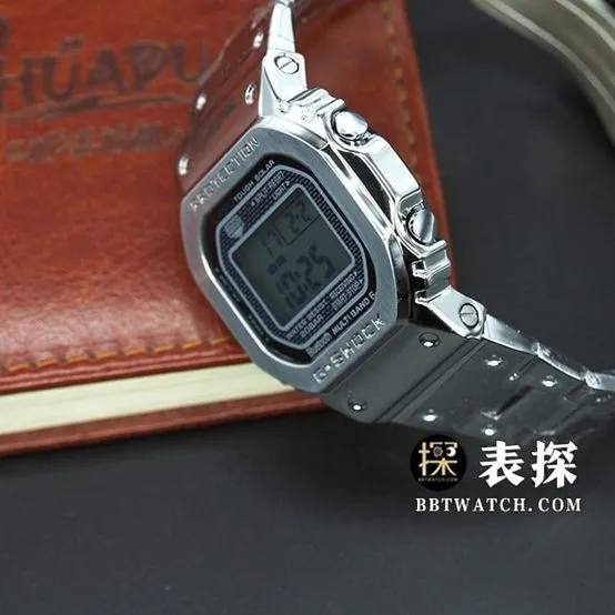 Casio watch men's square dialsteel bracelet picture and price side live photo