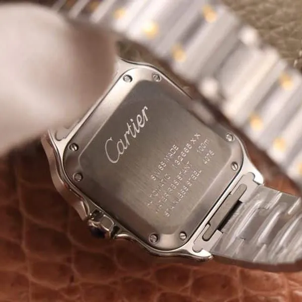 Cartier high-quality watches new Santos watch side view