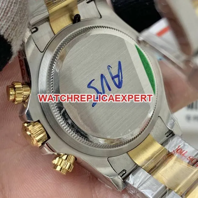 QF factory collectible watch Rolex Daytona gold plate 4131 mechanical room gold braceletbraceletlive photos