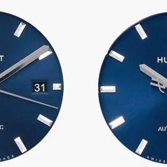 APS factory Hublottop-tier watch classic fusion blue dial542.NX true and false comparison evaluation appearance live photos