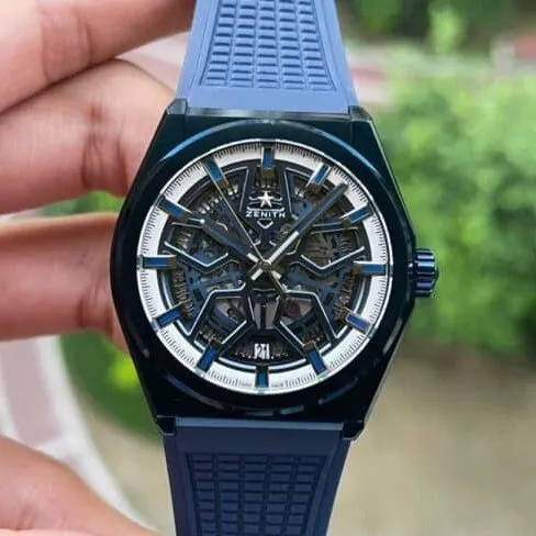 top-tier replicaLF Zenith DEFY series new and upgraded version of the hollow men's watch front view